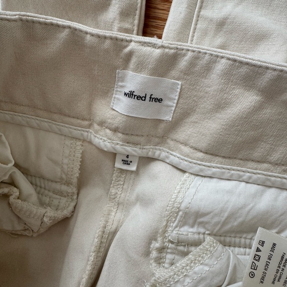 Wilfred Aritzia Picture Cargo Pant in Birch 4 Short - Picture 4 of 4